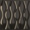 Ekena Millwork 19 5/8in. W x 19 5/8in. H Ariel EnduraWall Decorative 3D Wall Panel Covers 2.67 Sq. Ft. WP20X20AICCH - alternate 1
